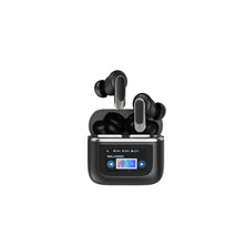 Latest Wireless Smart Earbuds In Ear , Microphone Noise Cancellation with Touch Screen Case Black - New