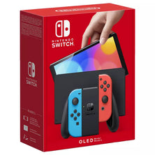 Nintendo Switch OLED Console - Neon Blue & Neon Red NEW