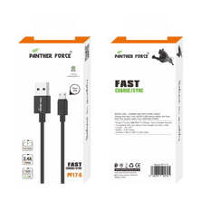 PF17-S- Panther Force Fast Charge/Sync - Fast Charging and Data Transfer for Micro USB Devices