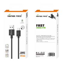 PF19-S- Panther Force Fast Charge/Sync - Seamless Connectivity, Uninterrupted Power