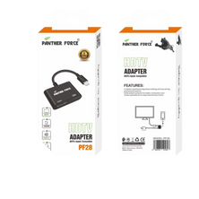 PF28- PANTHER FORCE HDTV ADAPTER HDTV+APPLE COMPATIBLE