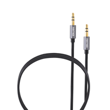 PF110- Panther Force 1.2M AUX Cable - Extended Length for Convenient Charging and Sync-ing of Your Phone