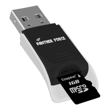 PF126- PANTHER FORCE MICRO SD USB 2.0 CARD READER