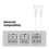 PF191- Panther Force C-C Cable Standard - Extended Length for Convenient Charging and Syncing of Your Phone