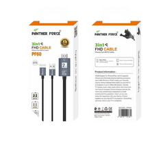 PF60- PANTHER FORCE 3 IN 1 FHD CABLE