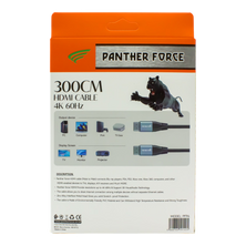 PF94- PANTHER FORCE 3M HDMI TO HDMI CABLE